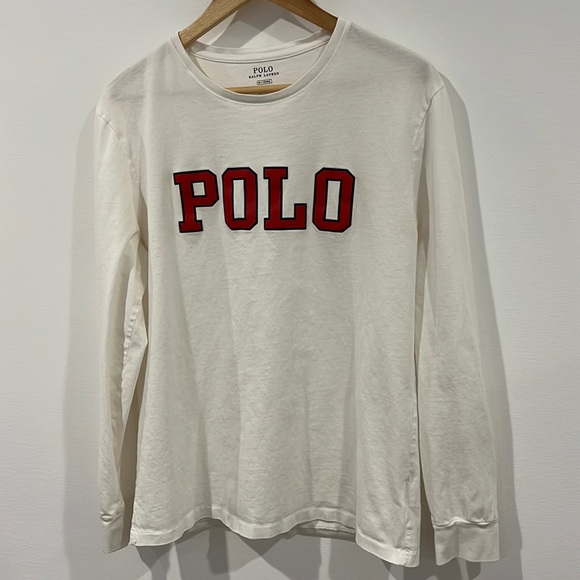 Polo Ralph Lauren Other - Polo men’s white long sleeve T-shirt size medium